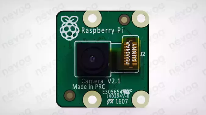 Camera Module - Raspberry Pi Camera Module 2 - Raspberry Pi 3D model