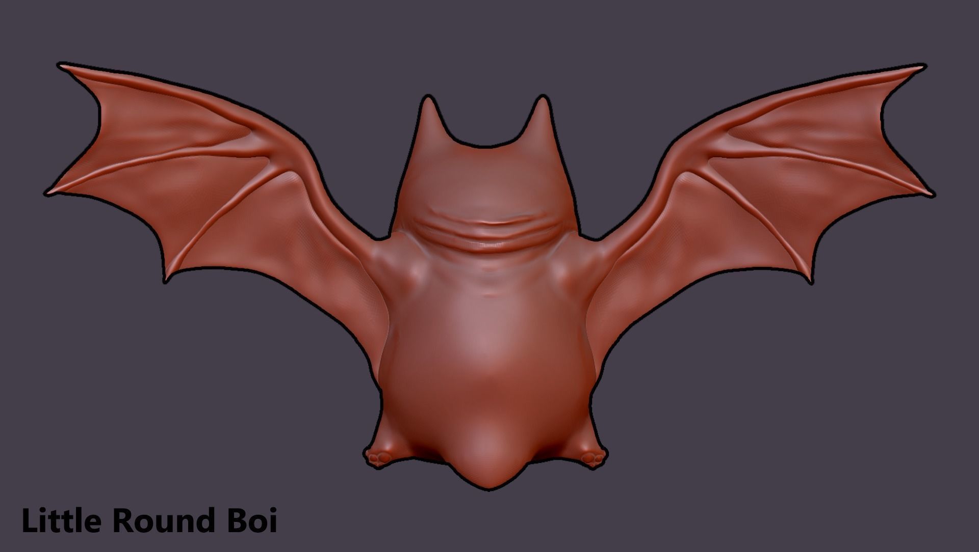 Chubby Chrono Trigger Bat Free 3D print model_3