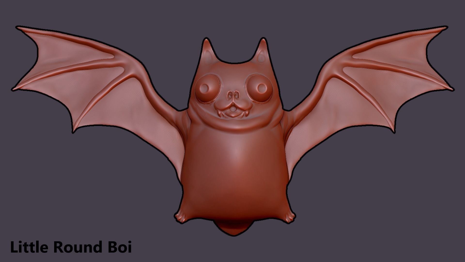 Chubby Chrono Trigger Bat Free 3D print model_2