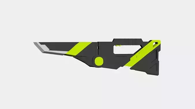Attache Calibur - Kamen Rider Zero One Low-poly 3D model