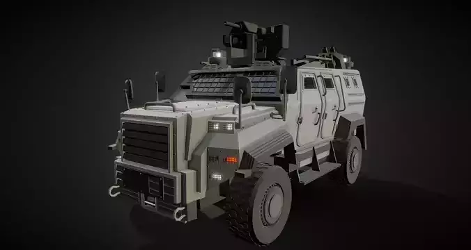Humvee Military 3D model