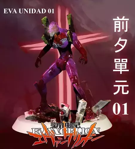 EVA UNIT 01 3D print model