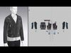 Leather Biker Jacket Outfit 3D model_1