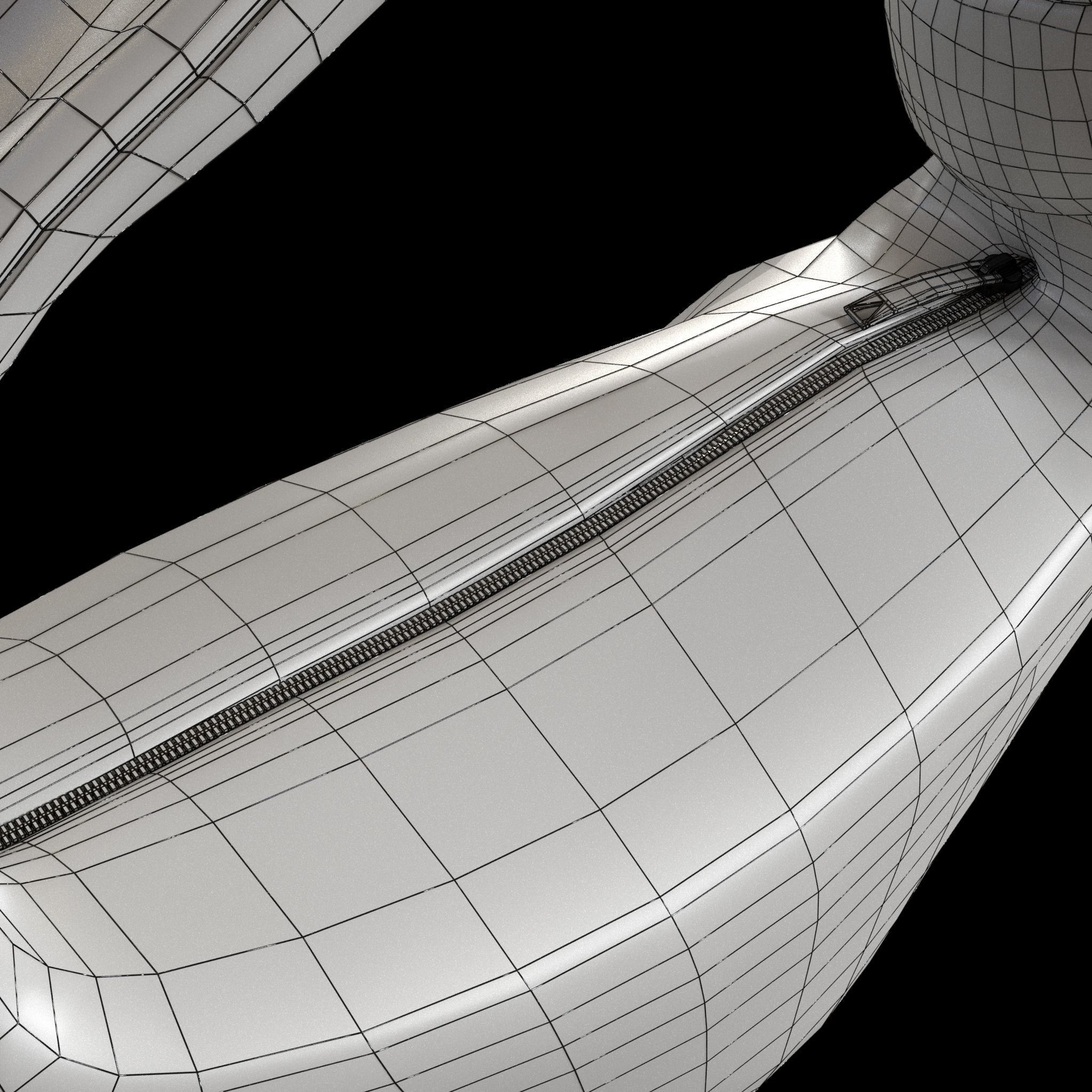 Bottega Veneta  mini Jodie top-handle bag - 3D Model 3D model_3