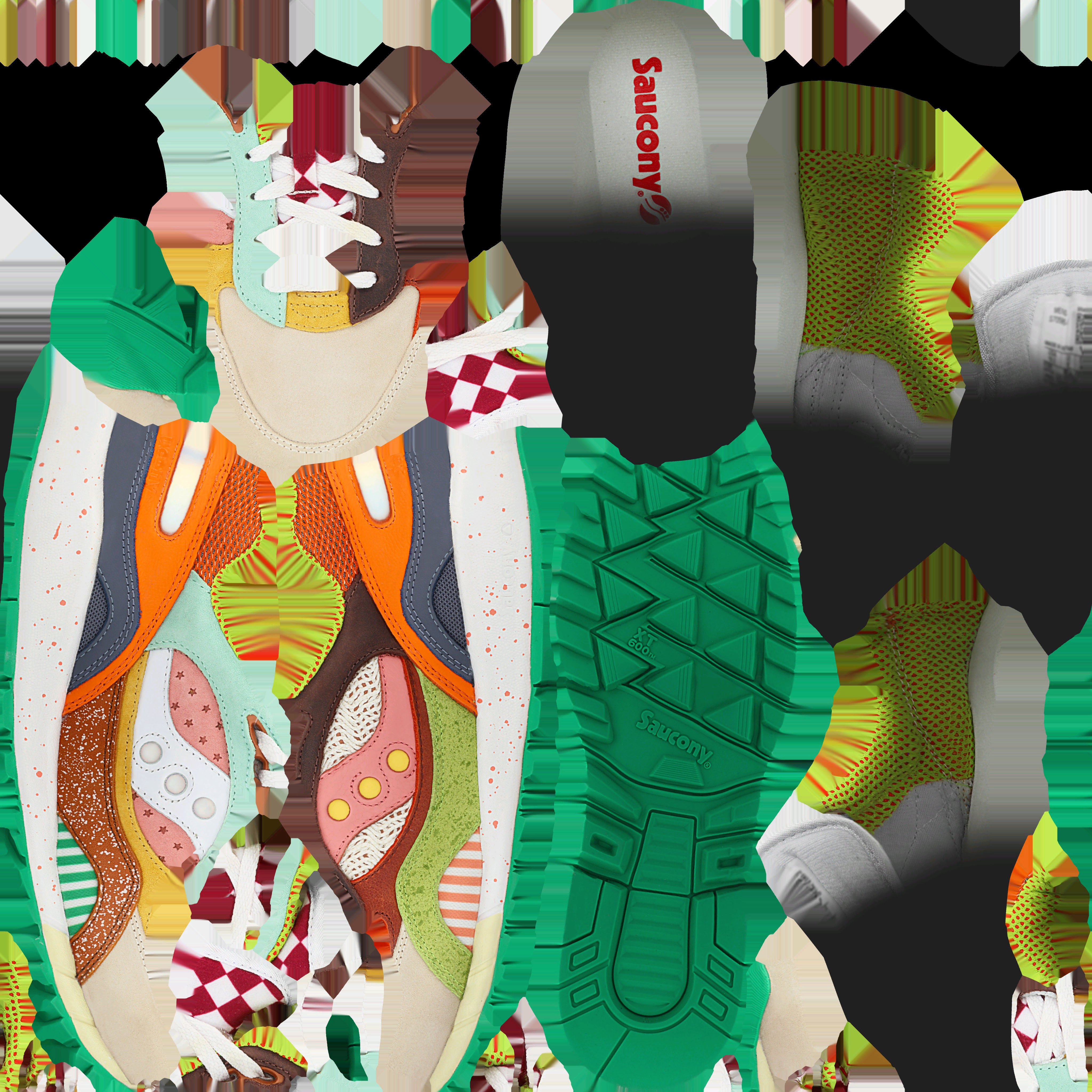 saucony shadow 6000 food fight 3D model_10