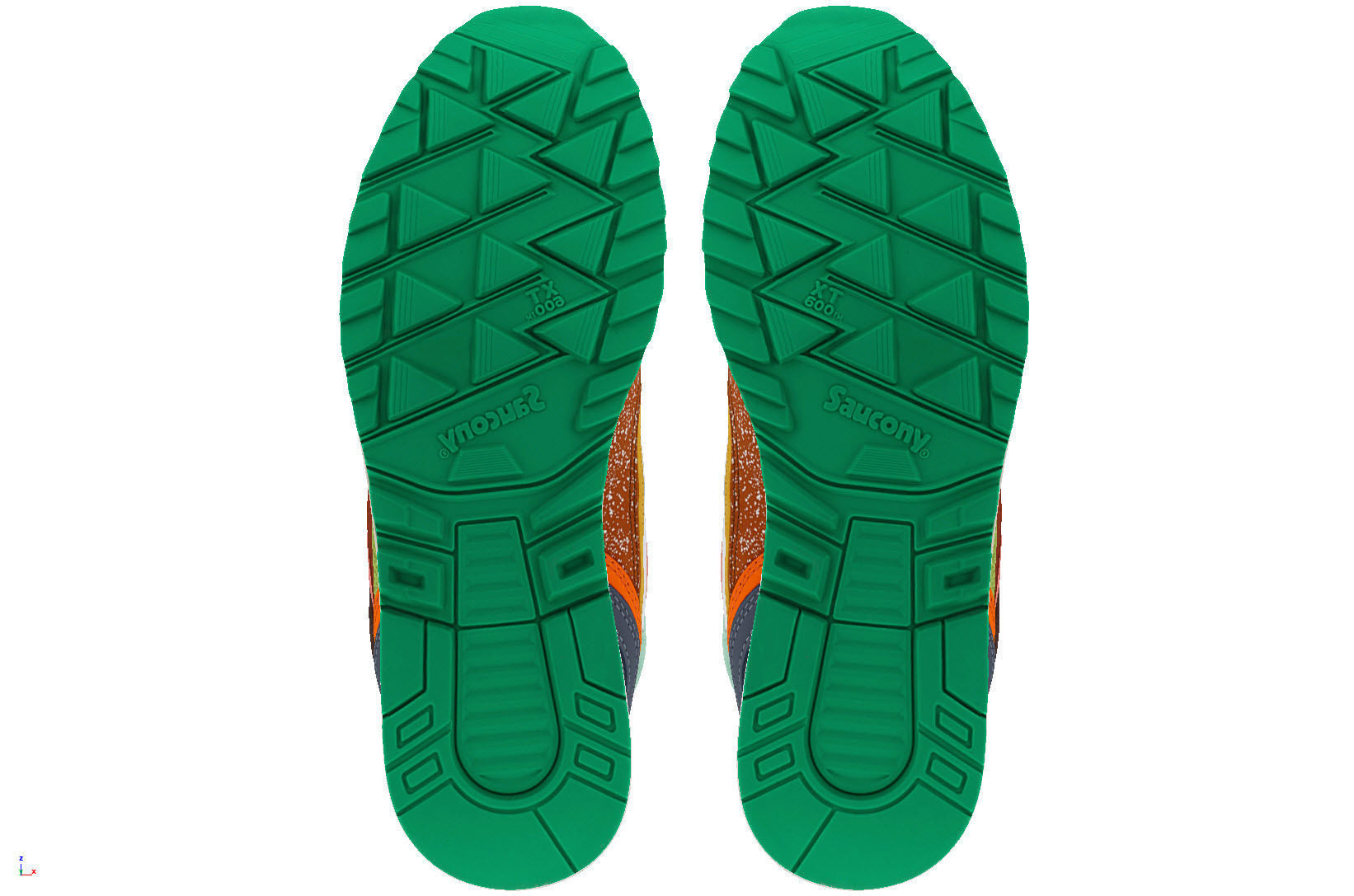 saucony shadow 6000 food fight 3D model_6