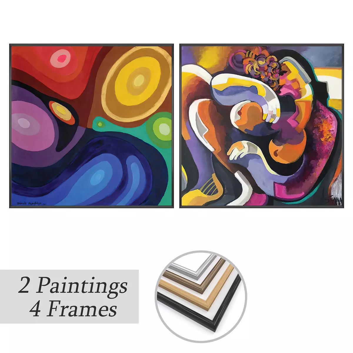 Wall Art Set 3629 3D model_0