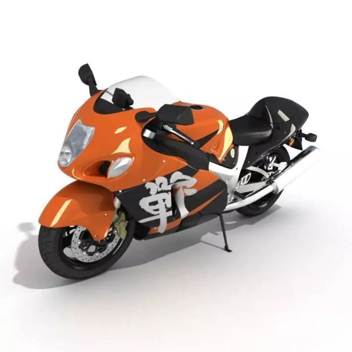 Vehicle Japanese Motorcycle 3D model