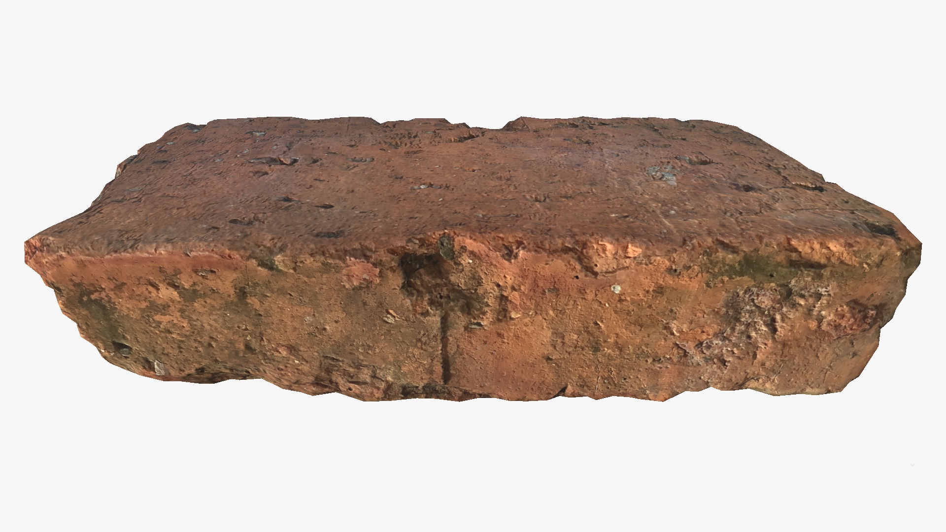 Brick Low-poly 3D model_3