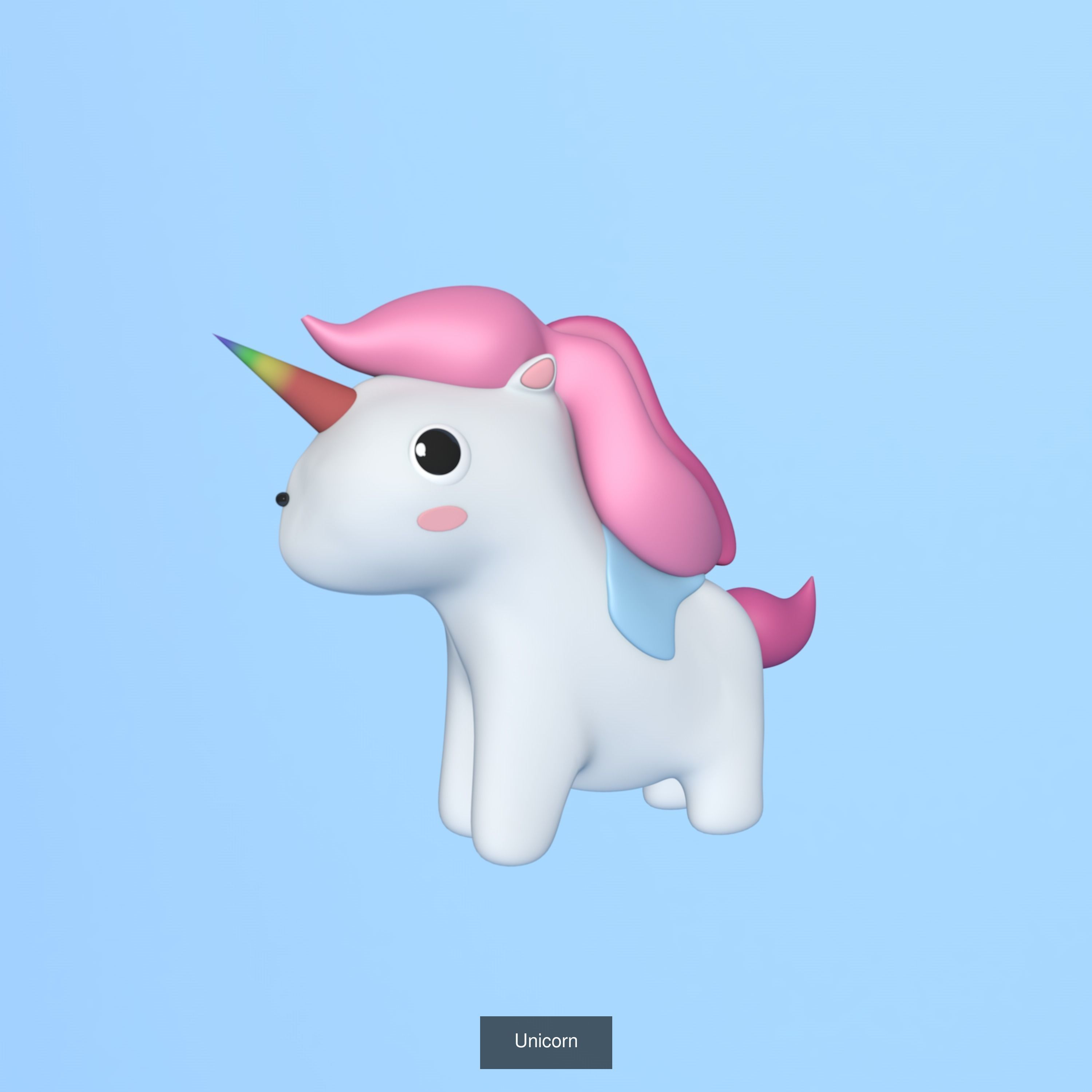 Cute Character 3D Model Collection_3