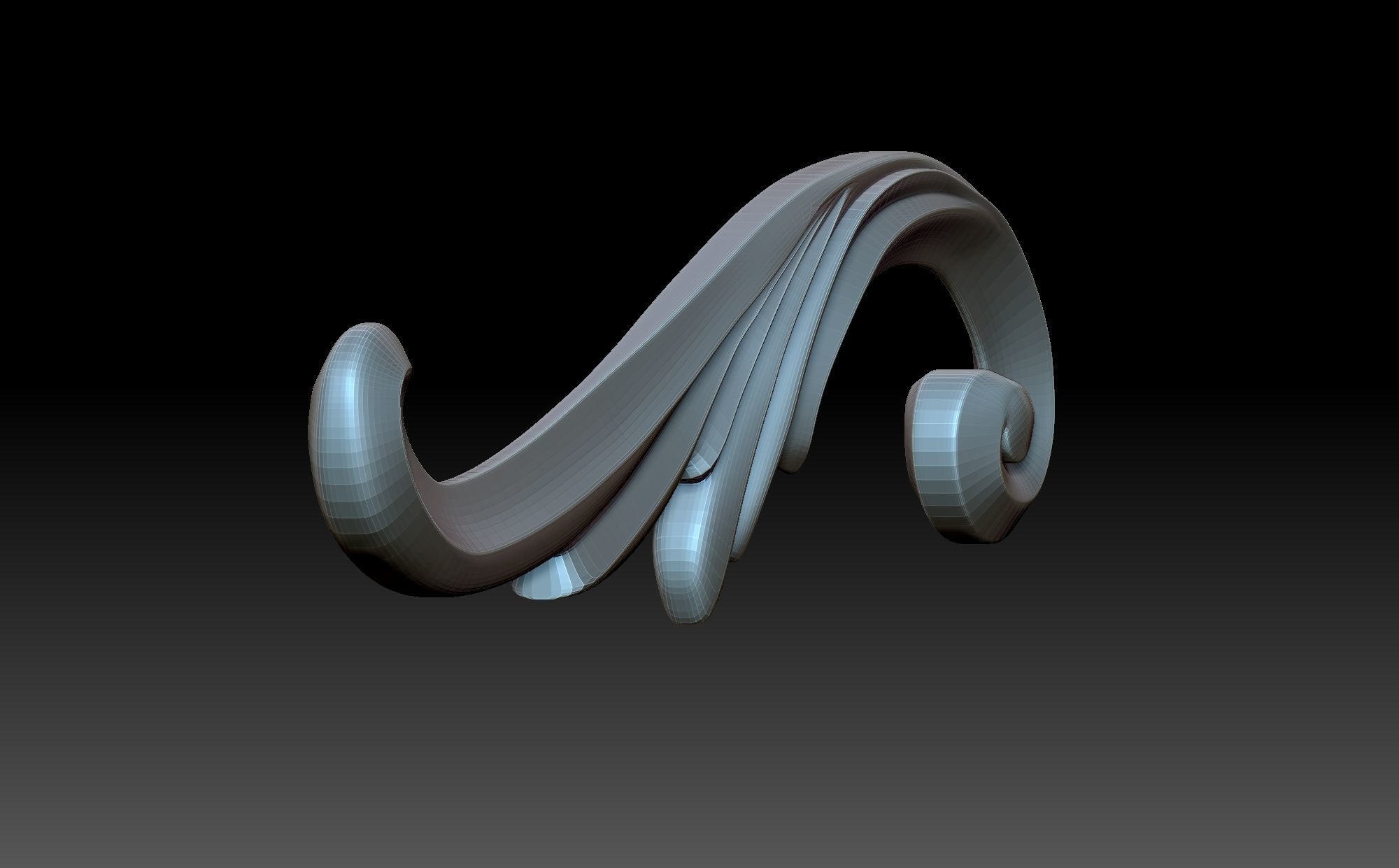 Decorative element 3D print model_4