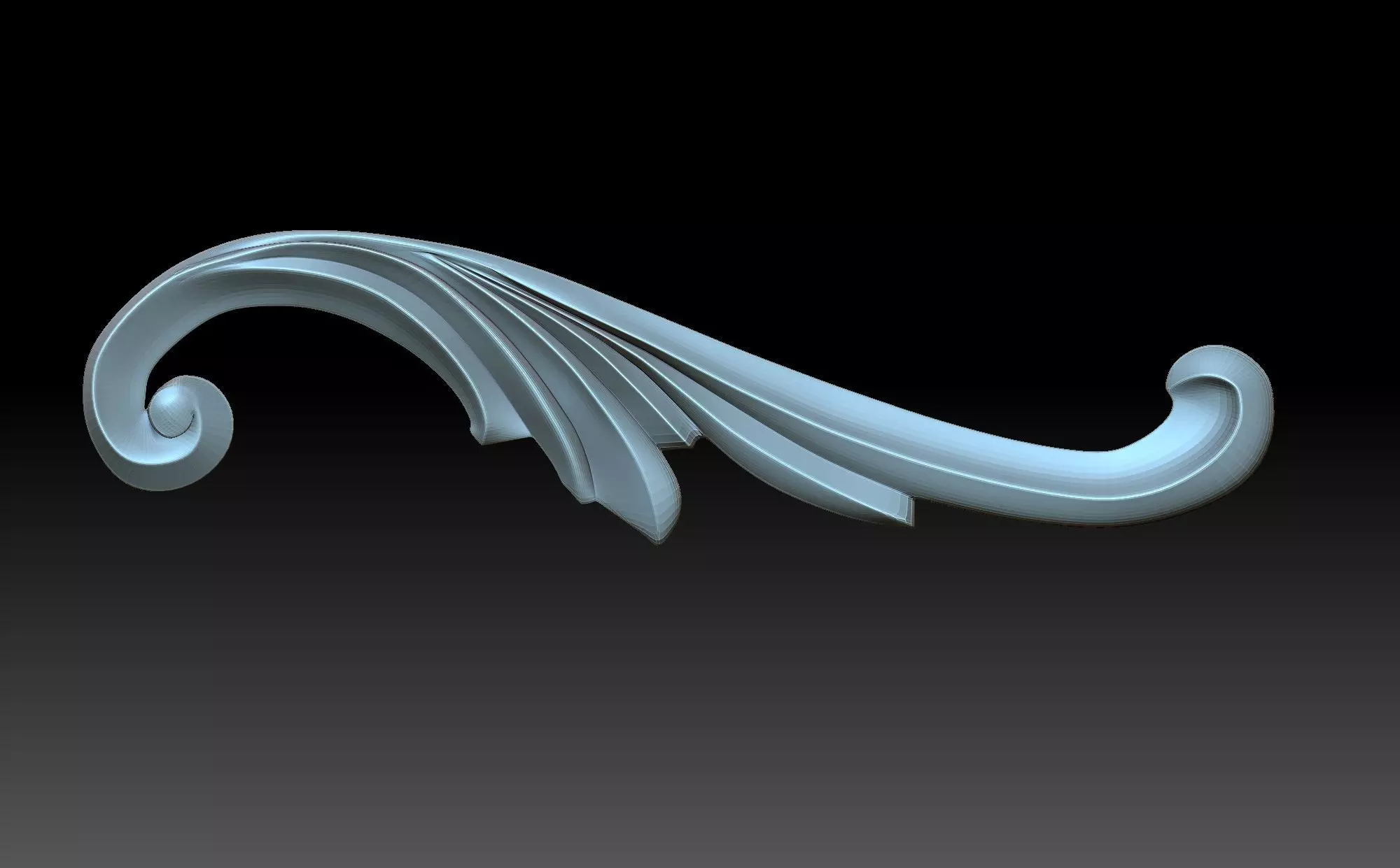 Decorative element 3D print model_0