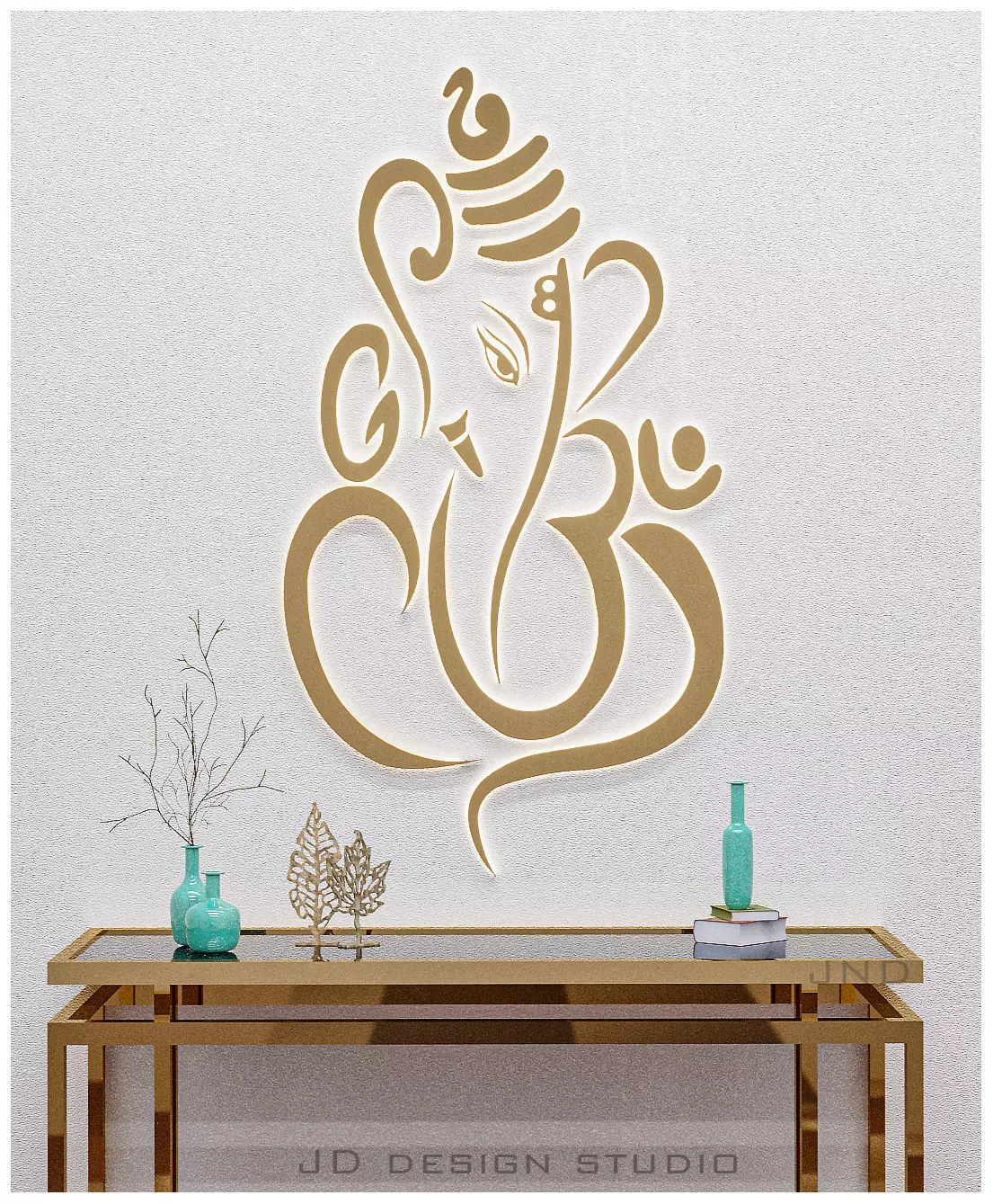 indian wall mural Free 3D model