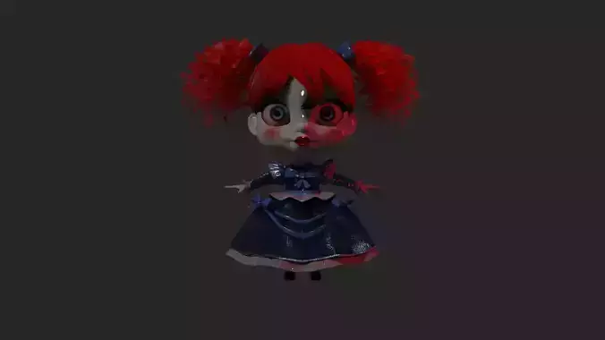 Poppy Poppy playtime  Free 3D model