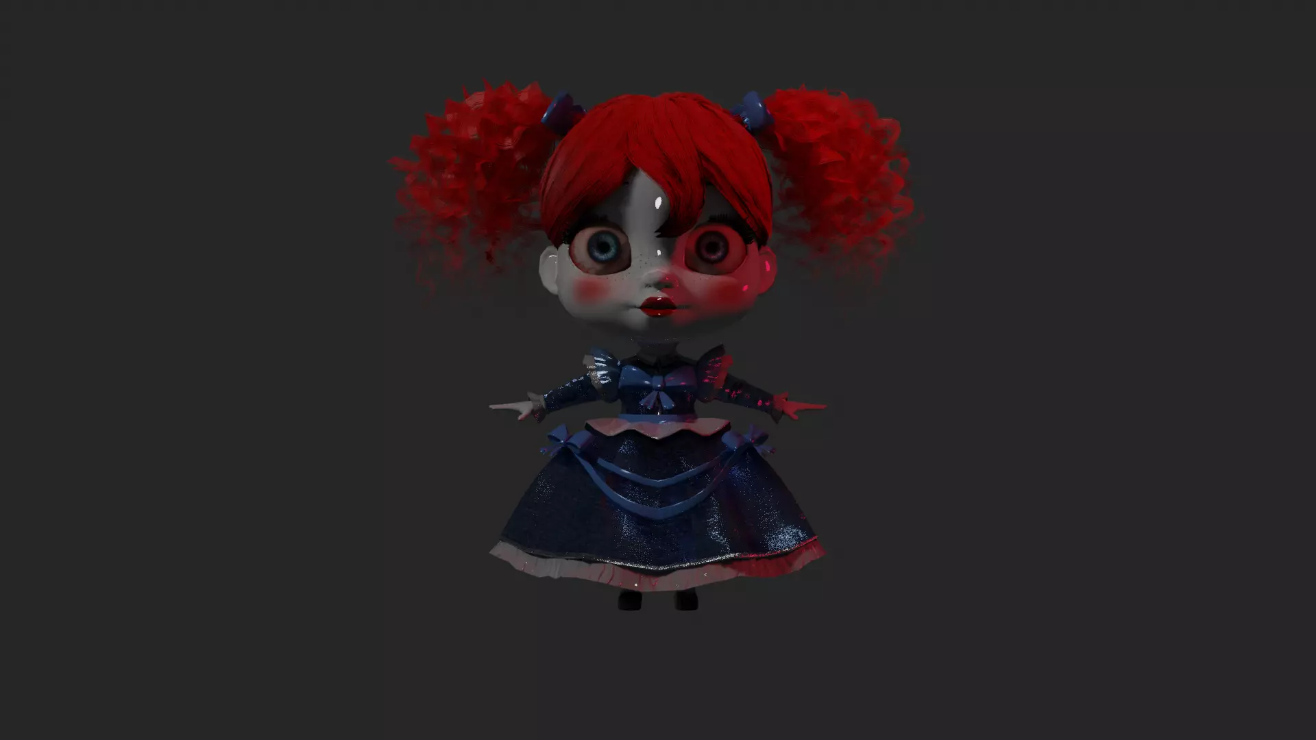 Poppy Poppy playtime  Free 3D model_0
