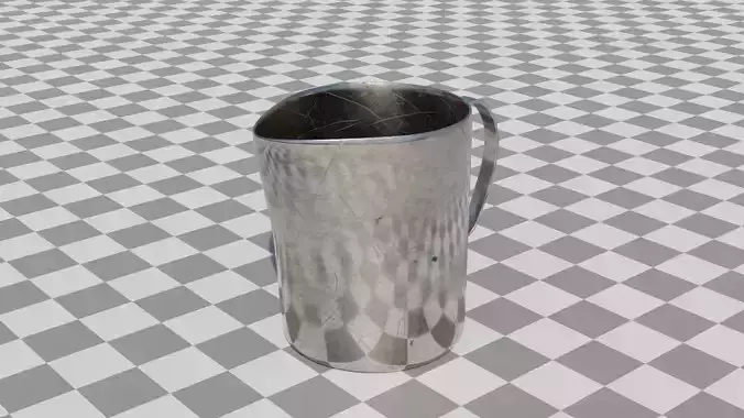 Metal Milk Jug - Coffee Cup Mug