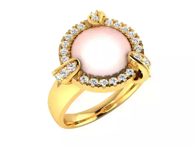 Solitaire Engagement Wedding Women Opal Stone Ring