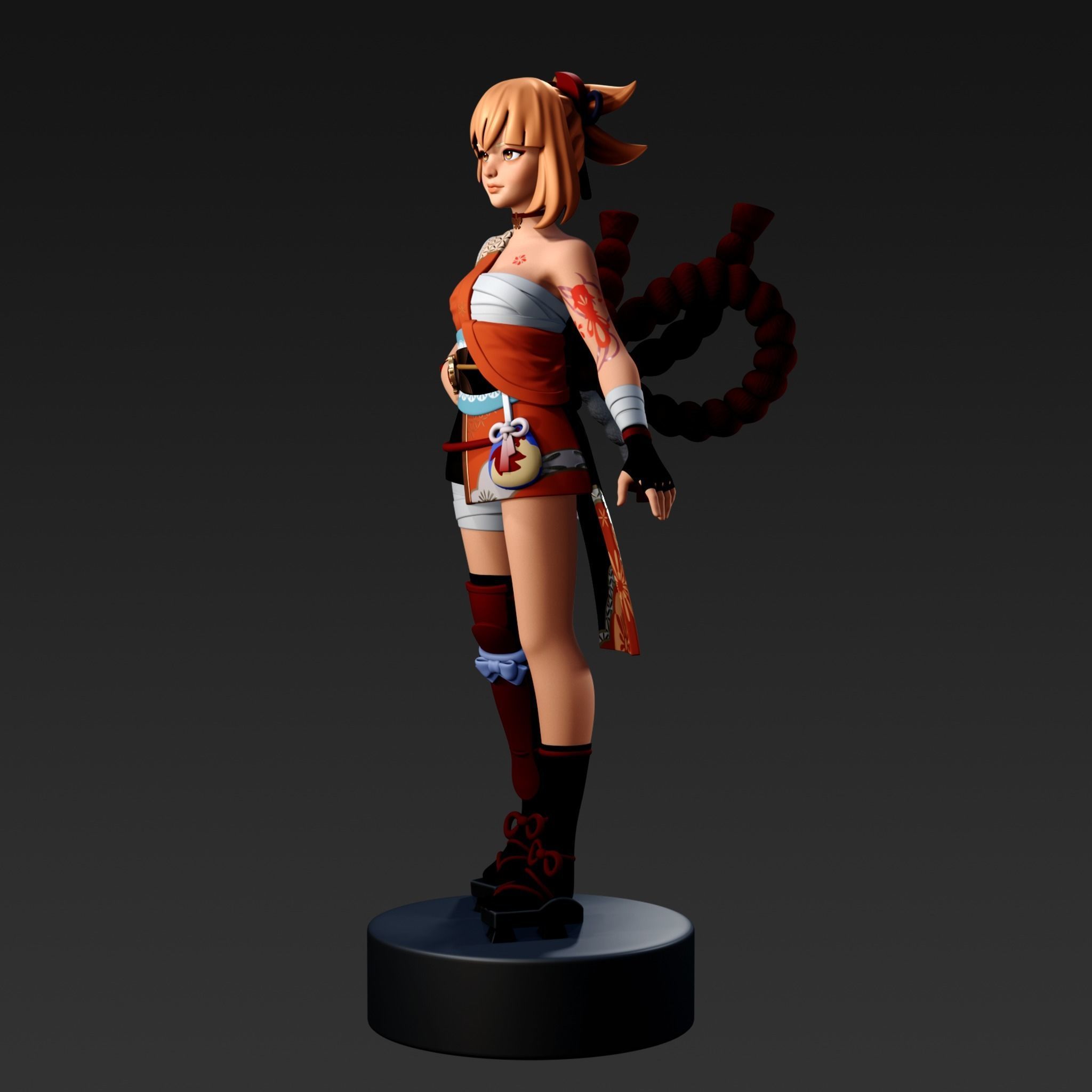 GENSHIN IMPACT - YOIMIYA - FOR 3D PRINT 3D print model_2
