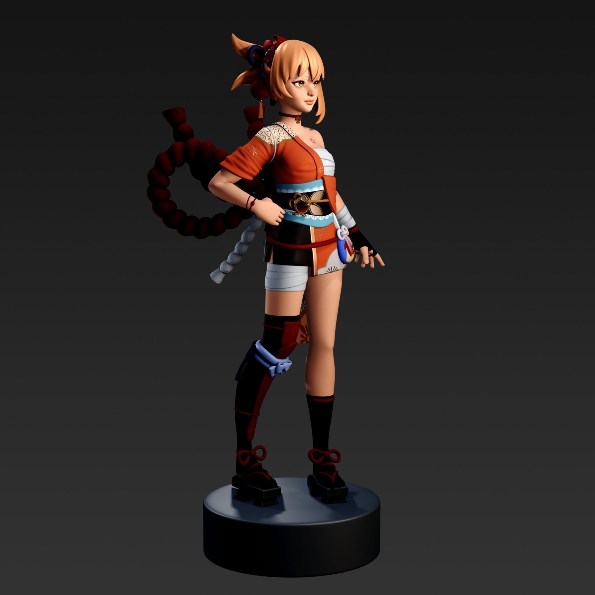 GENSHIN IMPACT - YOIMIYA - FOR 3D PRINT 3D print model_1