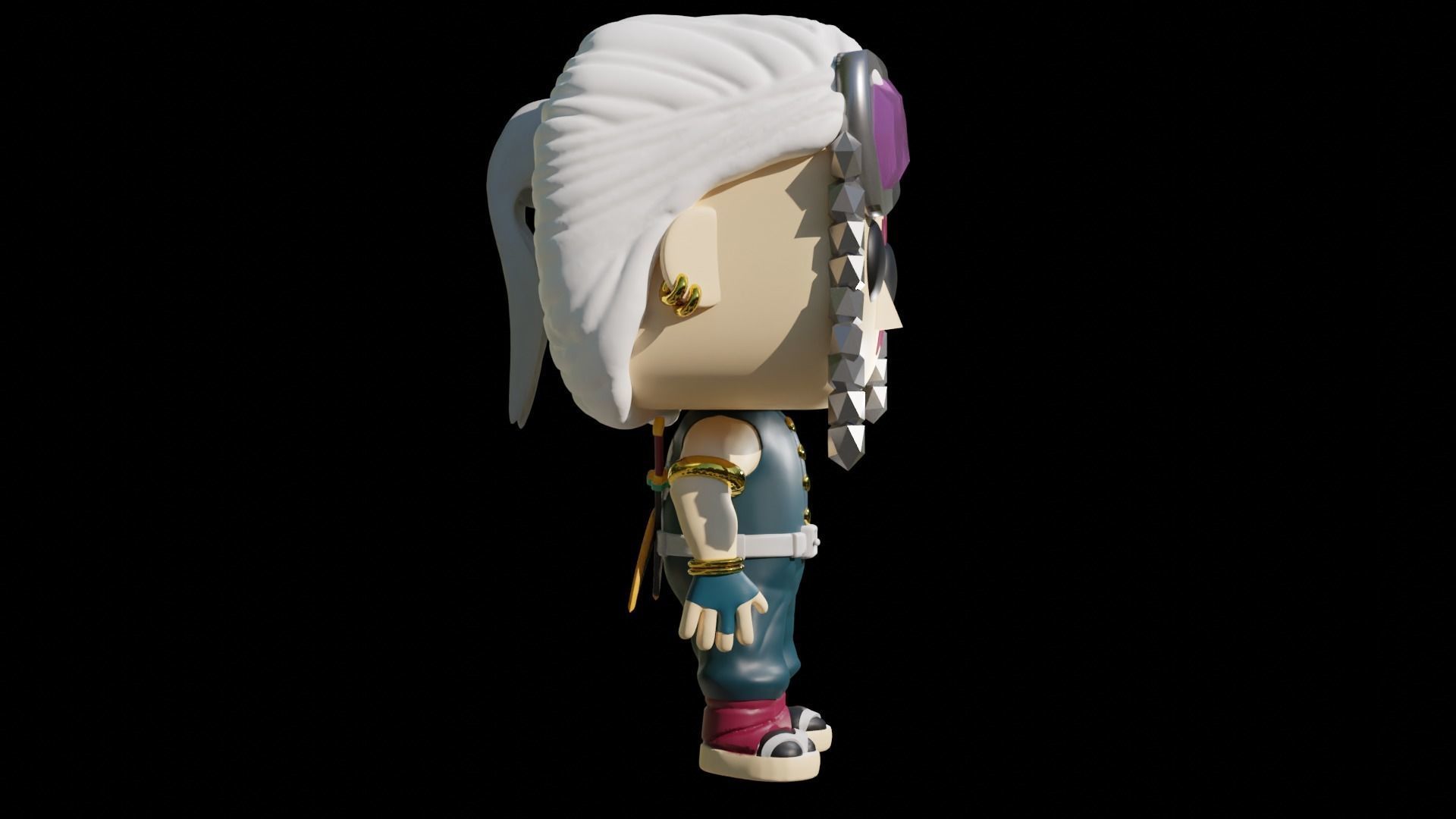 Funko Pop - Tengen Uzui 3D print model_3