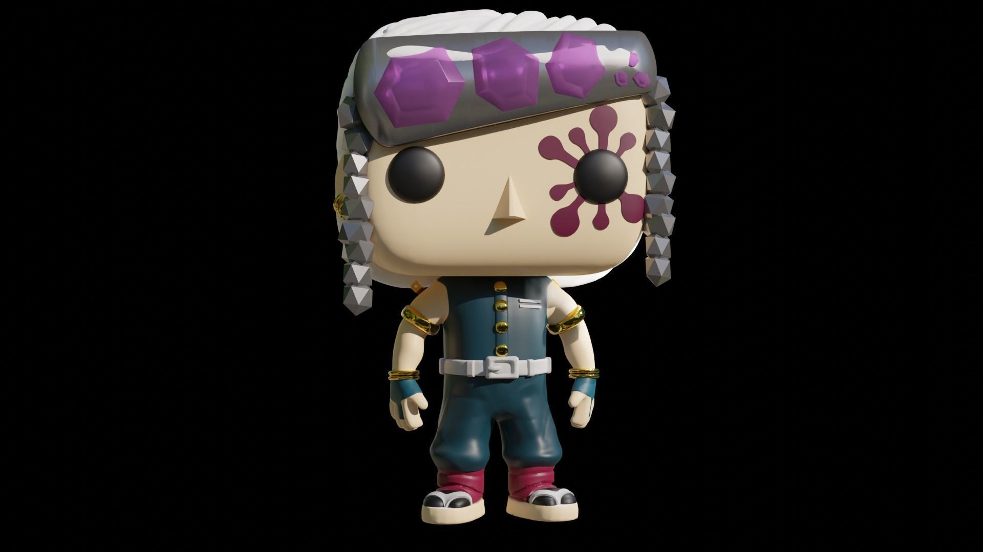 Funko Pop - Tengen Uzui 3D print model_4