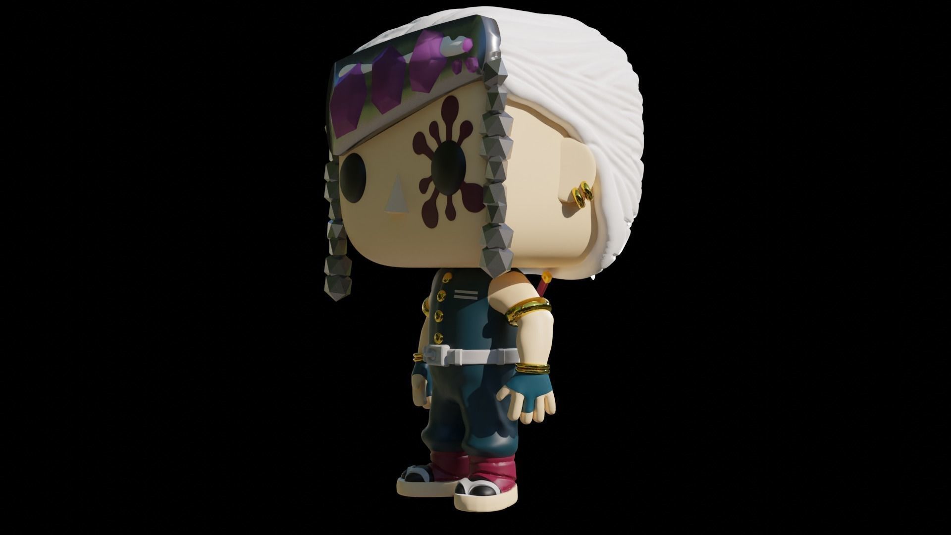 Funko Pop - Tengen Uzui 3D print model_1