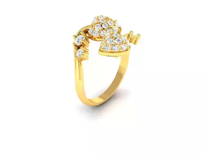 Solitaire Engagement Wedding Women Ring