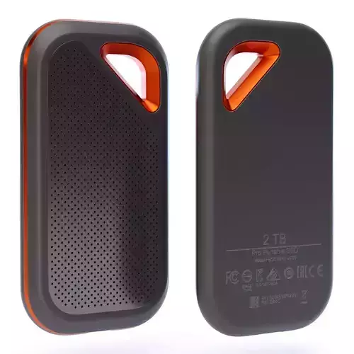 SanDisk Extreme Pro Portable SSD 3D model