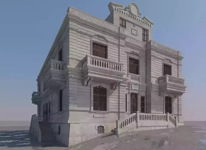 Stone building from Aleppo Syria