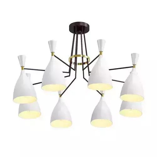 lumion light chandelier - gold