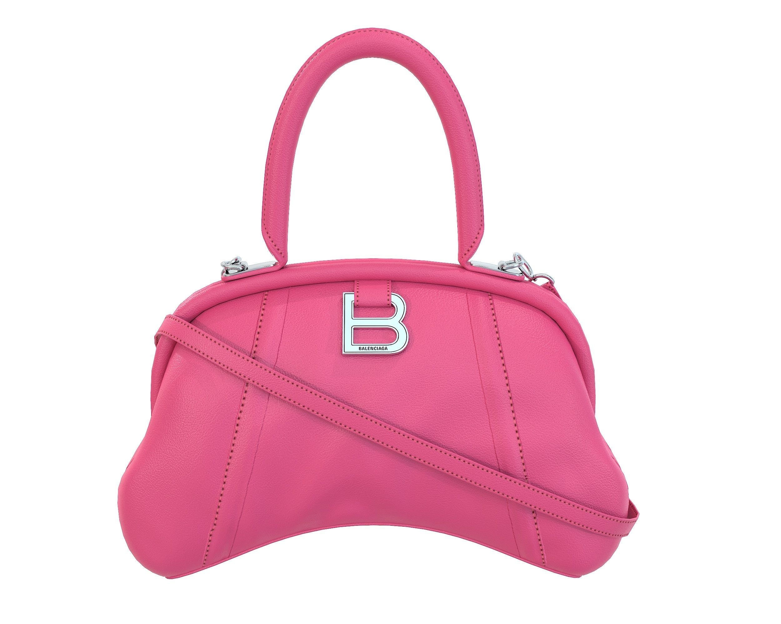 Balenciaga Frame S Tote Bag 3D Model Collection_20