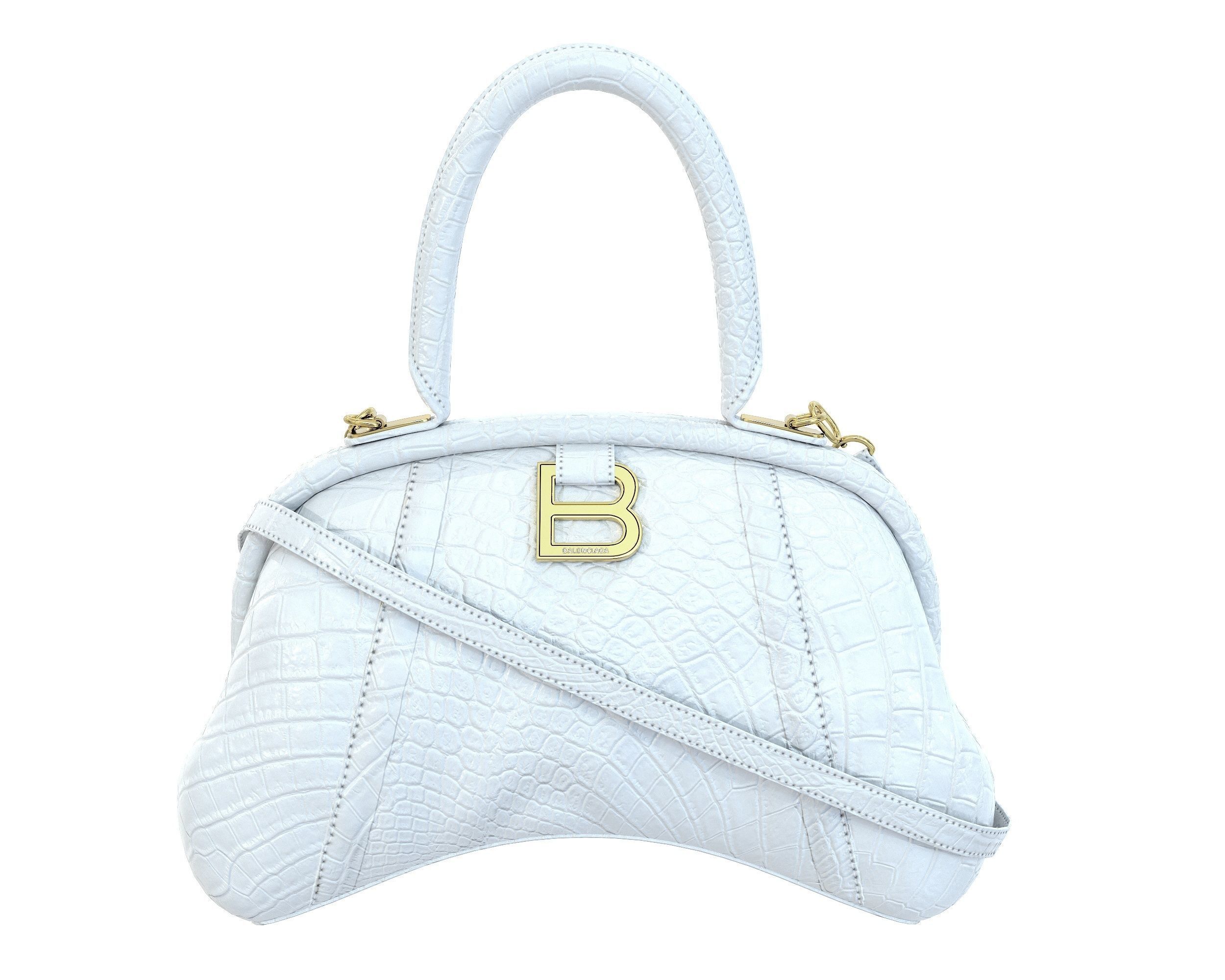 Balenciaga Frame S Tote Bag 3D Model Collection_21
