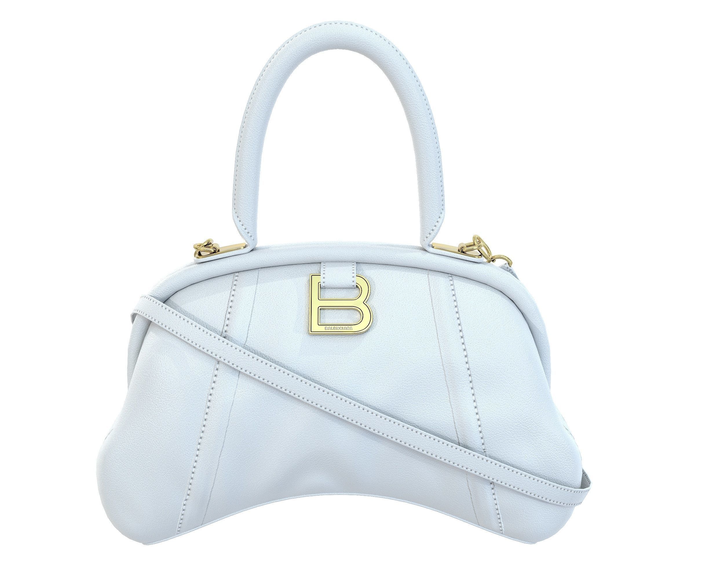 Balenciaga Frame S Tote Bag 3D Model Collection_19