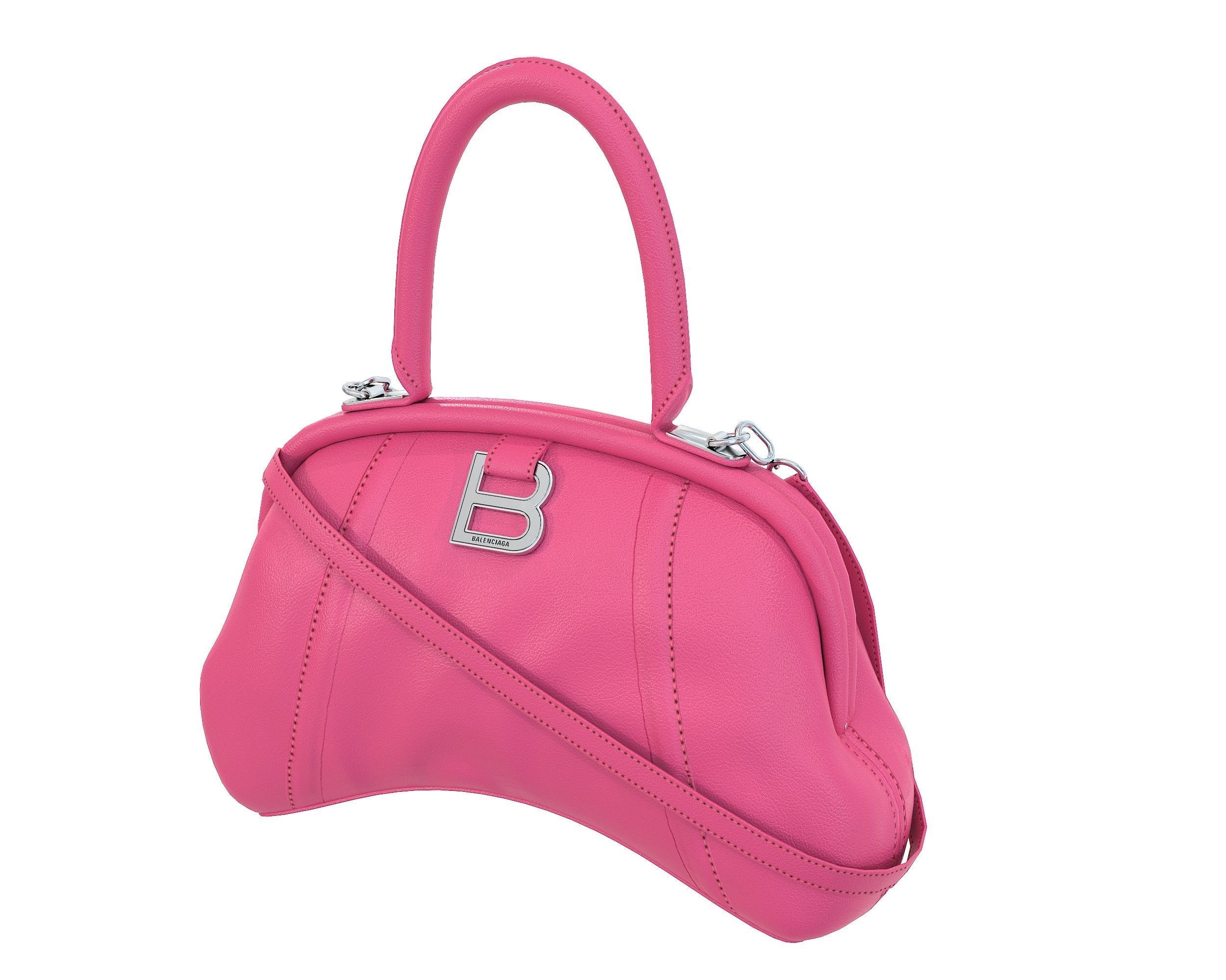 Balenciaga Frame S Tote Bag 3D Model Collection_14