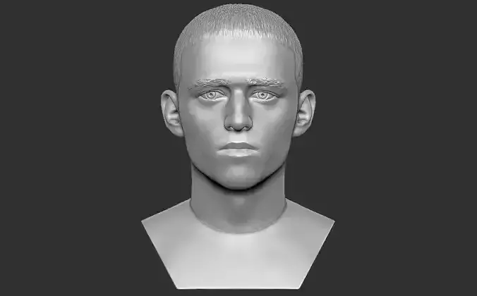 Phil Foden bust for 3D printing 3D print model