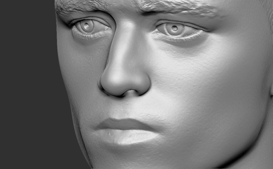 Phil Foden bust for 3D printing 3D print model_21