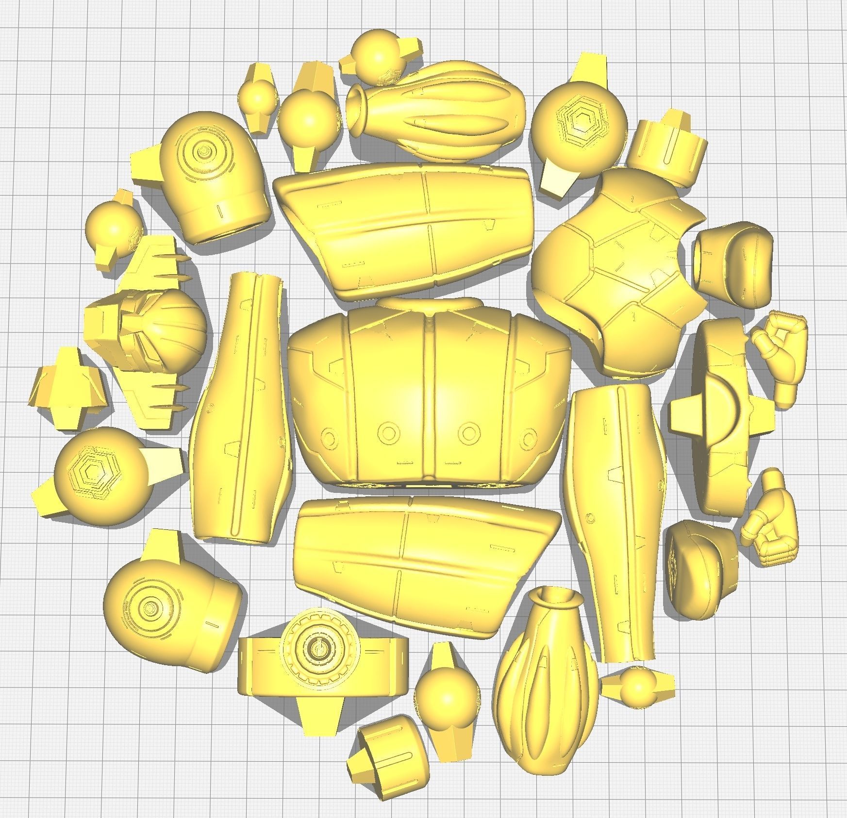 JEEG ROBOT 3D print model_20