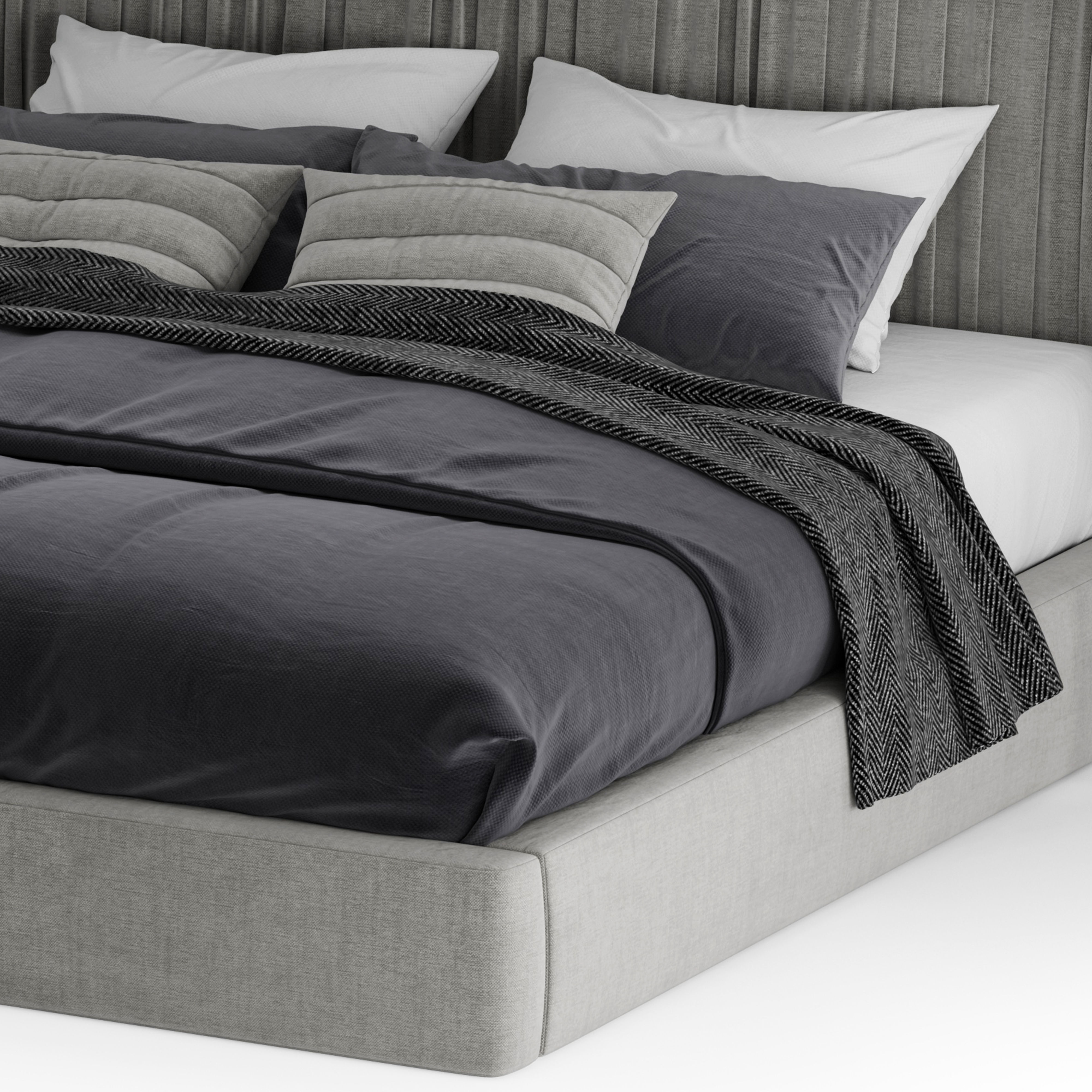 Bed Arte Brotto PRINCIPE 3D model_21