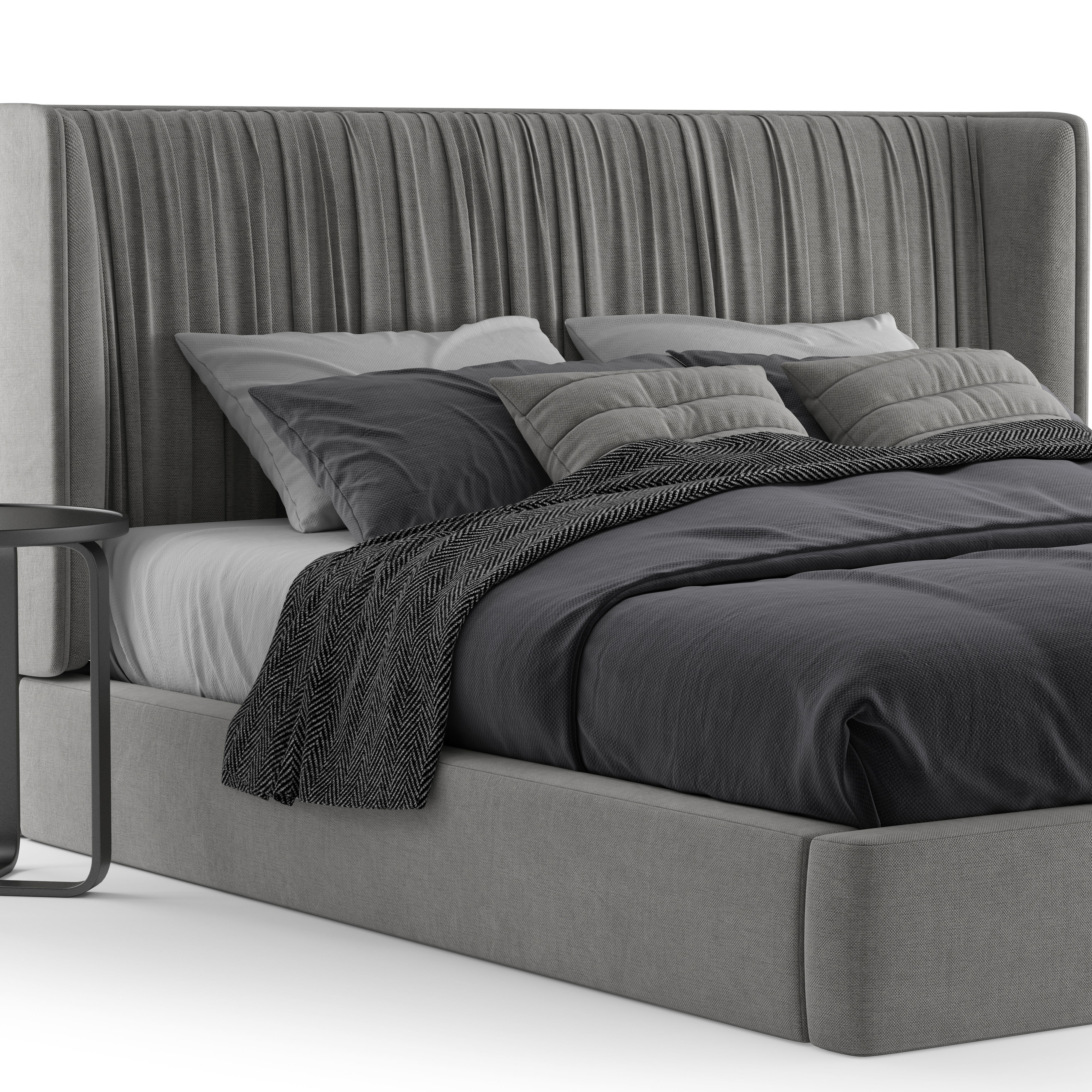 Bed Arte Brotto PRINCIPE 3D model_1