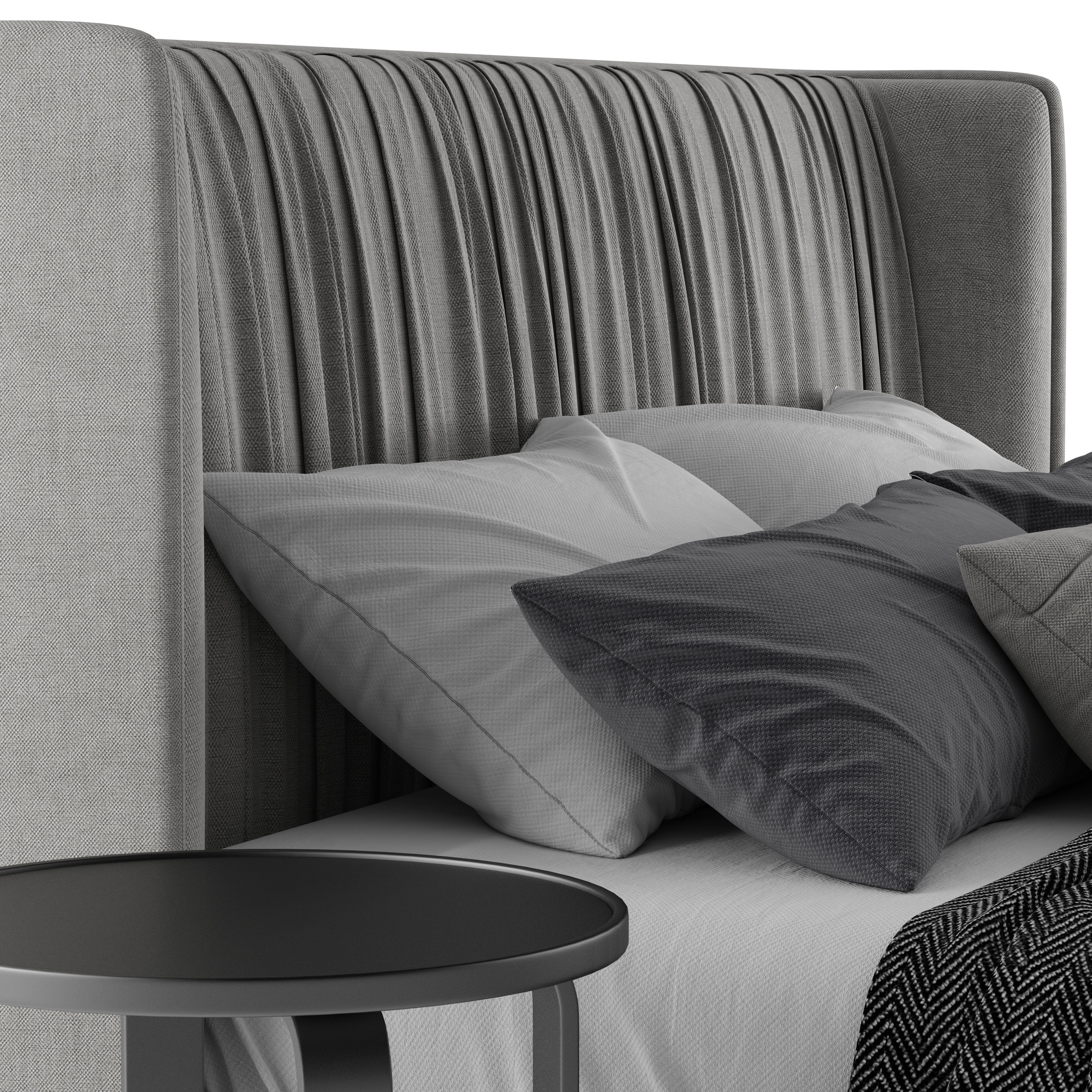 Bed Arte Brotto PRINCIPE 3D model_5