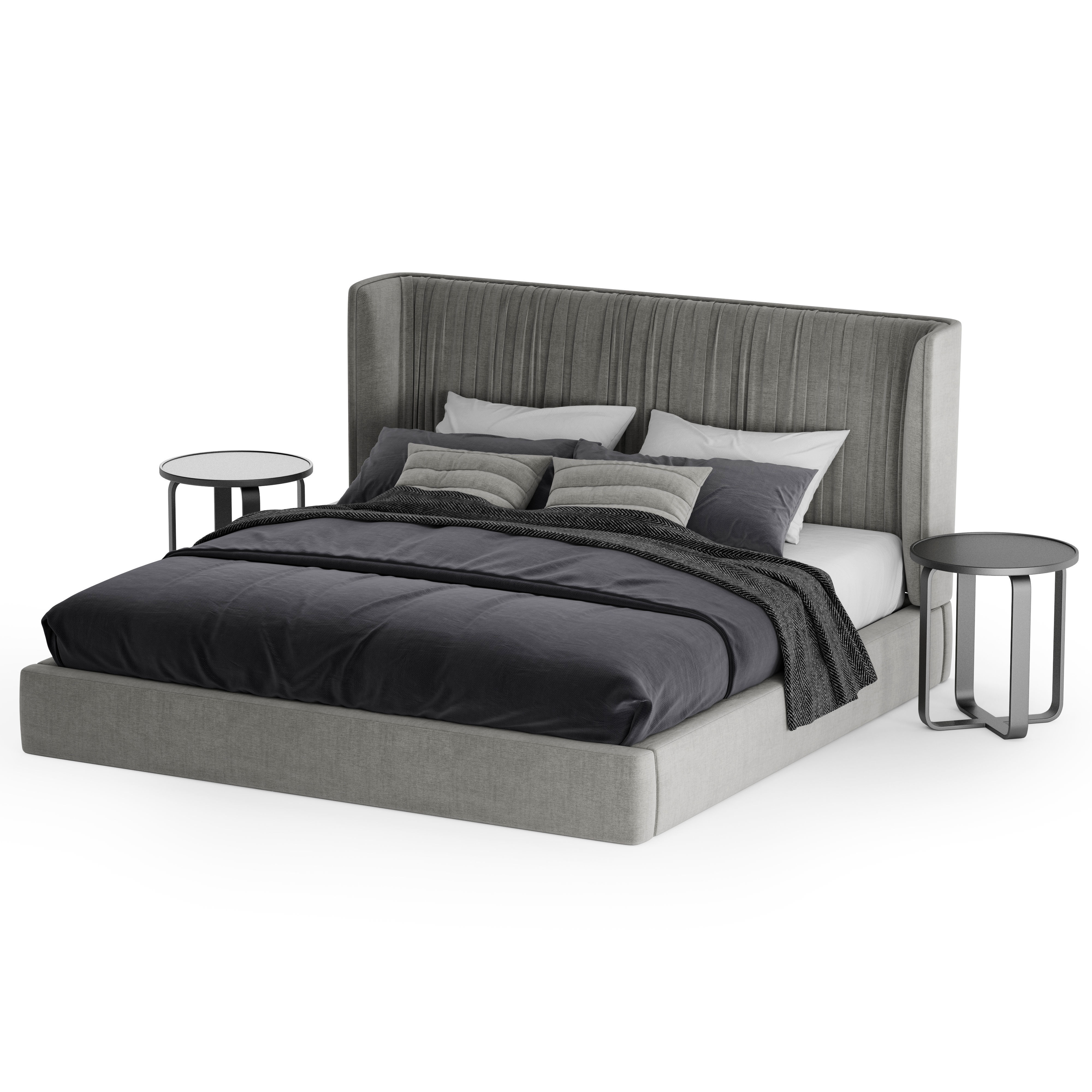 Bed Arte Brotto PRINCIPE 3D model_12