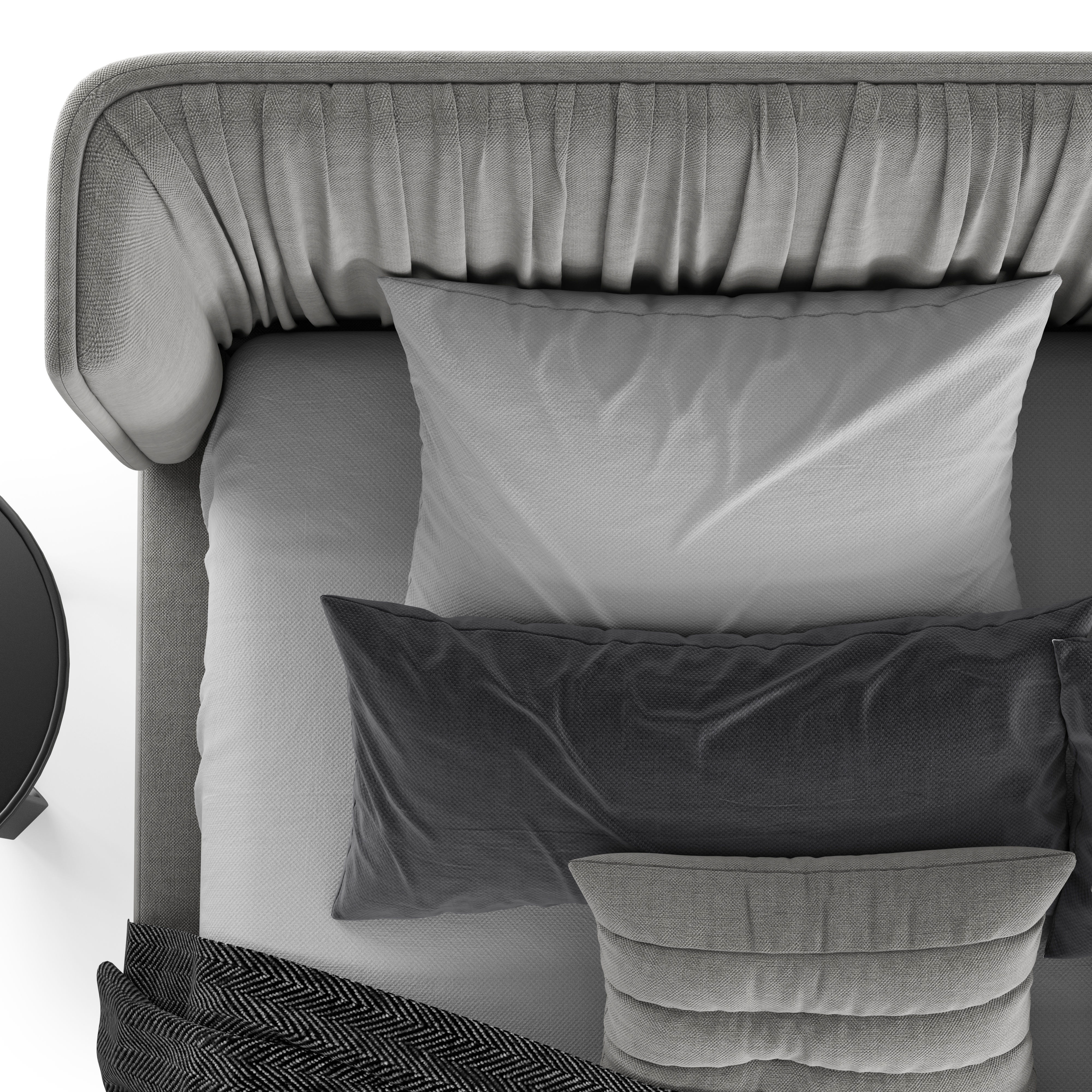 Bed Arte Brotto PRINCIPE 3D model_14