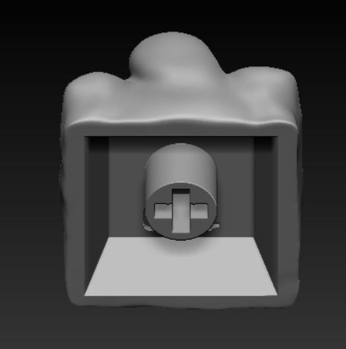 KEYCAP POKEMON JIGGLYPUFF 3D print model_3