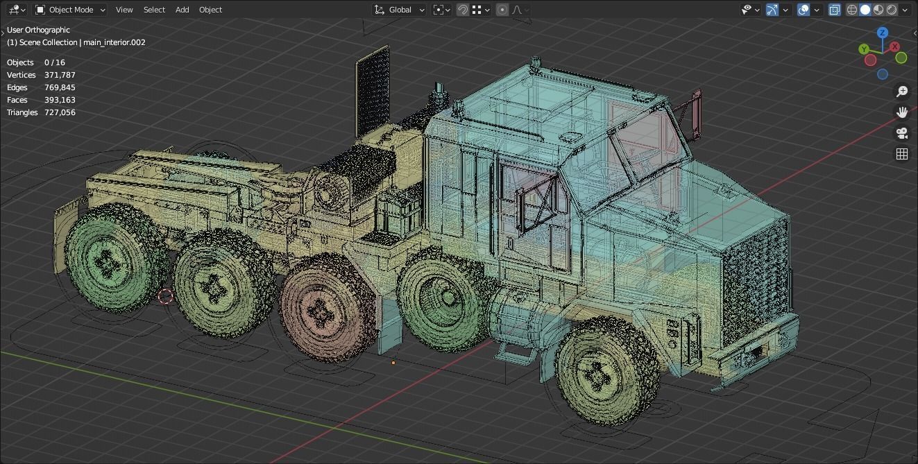 oshkosh m1070  3D model_9