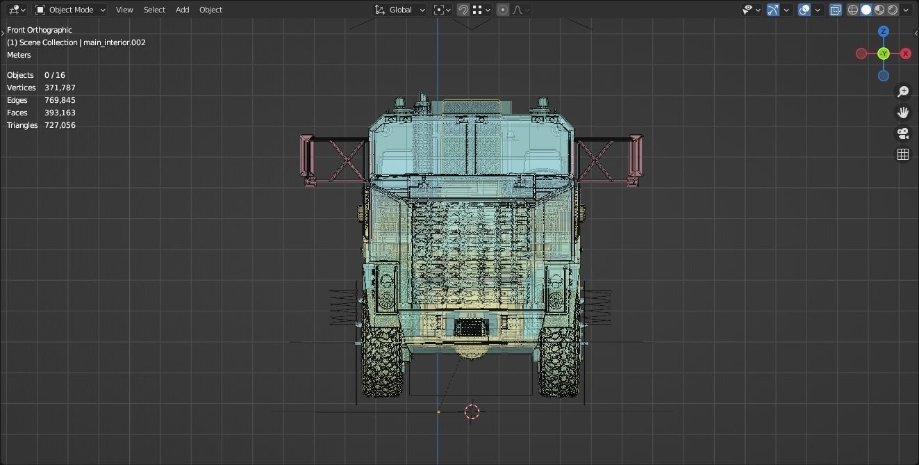 oshkosh m1070  3D model_11