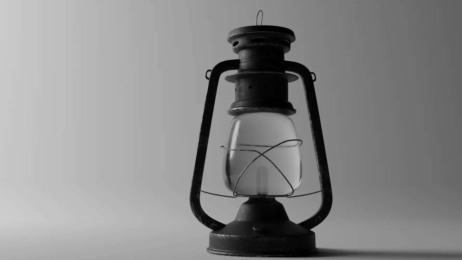 Rusty Lantern Free 3D model