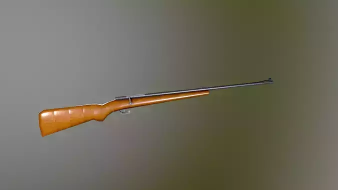 Lowpoly Sniper rifle