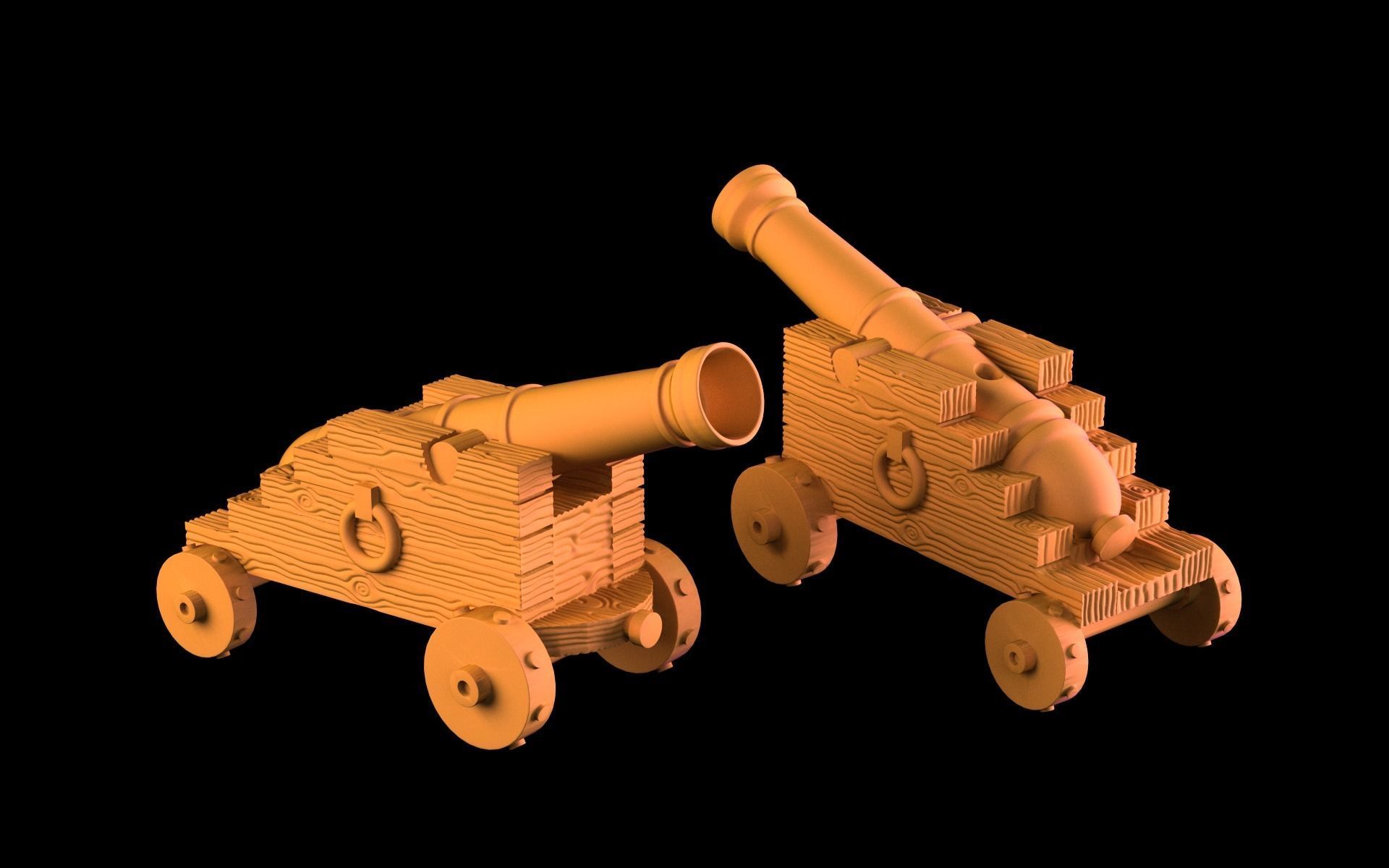 Pirate accessories 4 3D print model_2