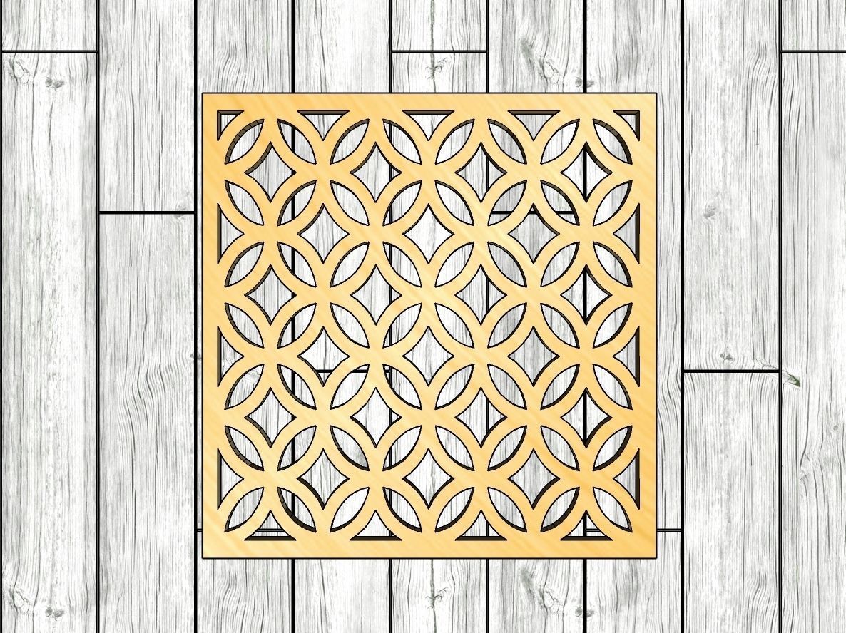 Decorative Panel 9 3D model_10