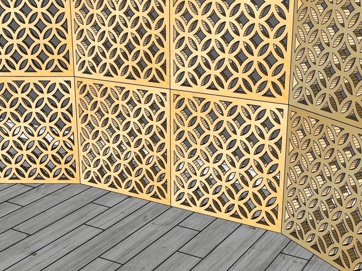 Decorative Panel 9 3D model_9
